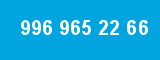 996 965 22 66